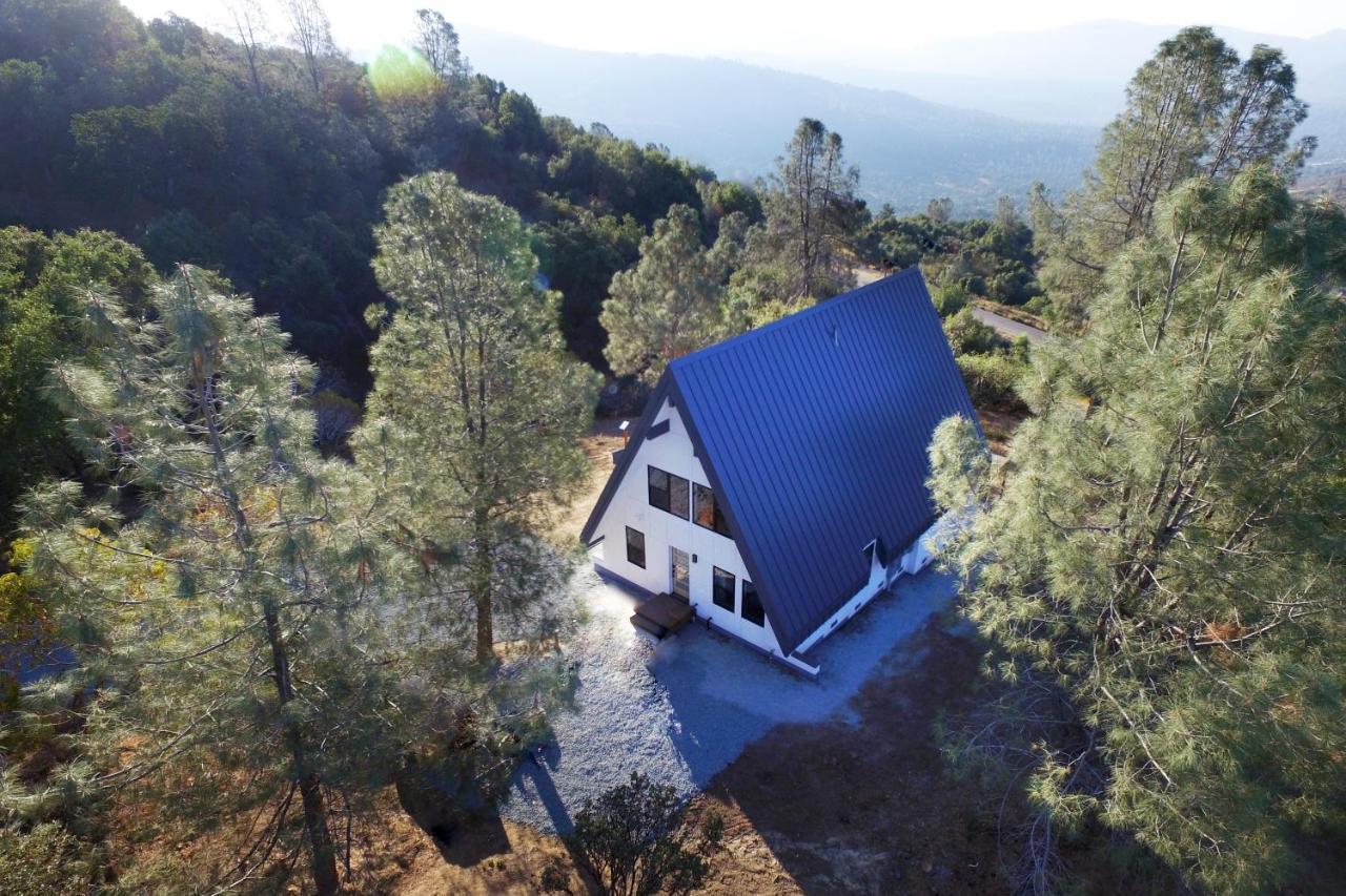 オークハースト High End A-Frame - Hot Tub - Awesome Views - Yosemite - Electric Vehicle Friendly - Sleeps 10ヴィラ エクステリア 写真