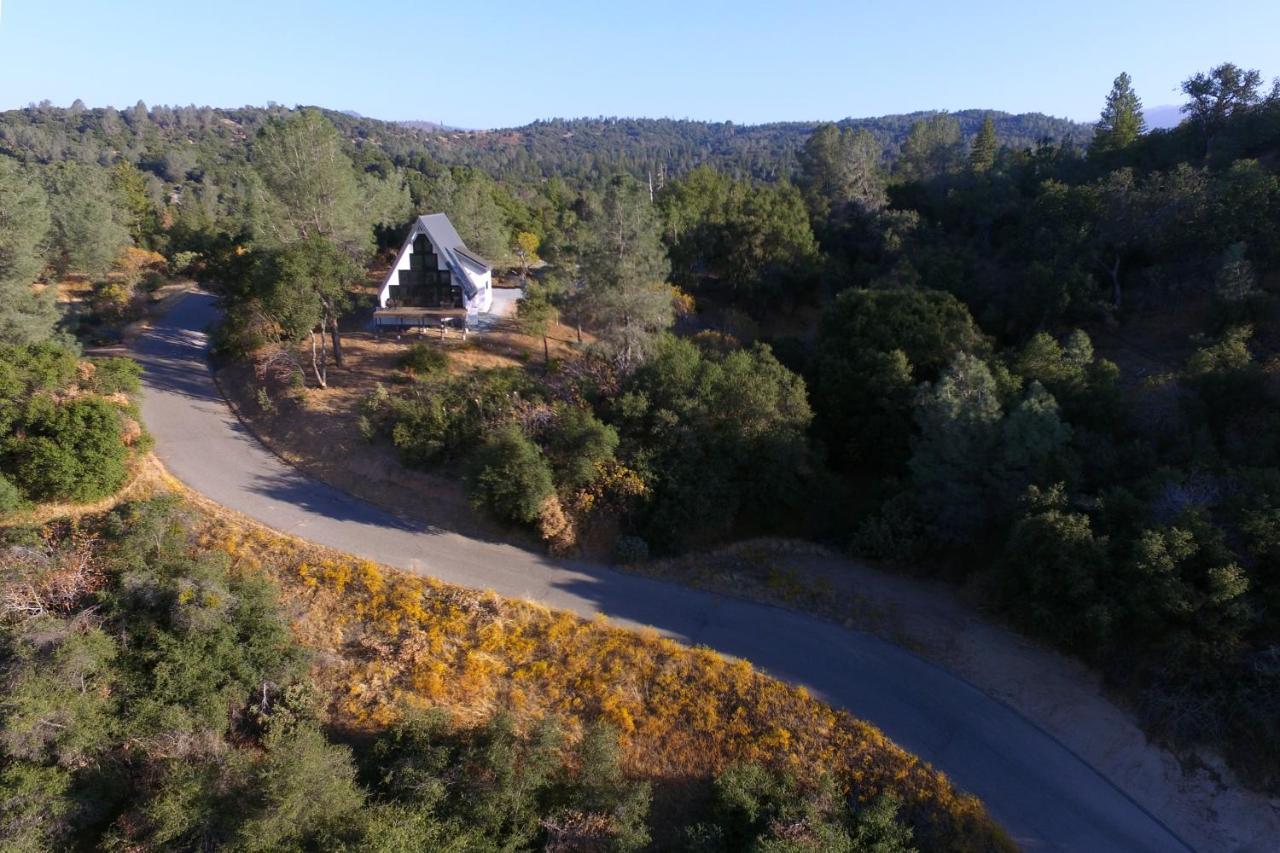 オークハースト High End A-Frame - Hot Tub - Awesome Views - Yosemite - Electric Vehicle Friendly - Sleeps 10ヴィラ エクステリア 写真